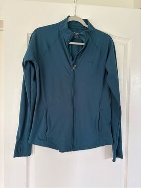 Reebok Women’s Move Performance Full Zip Jacket Teal Size Large L